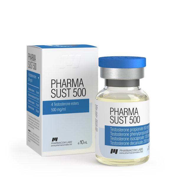 Verpackung Pharma Sust 500 mg Pharmacom Labs