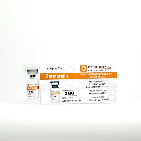 Verpackung Sermorelin 2 mg Peptide Sciences
