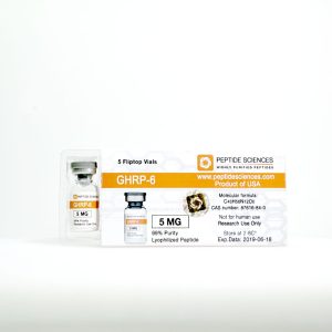 Verpackung GHRP 6 5 mg Peptide Sciences