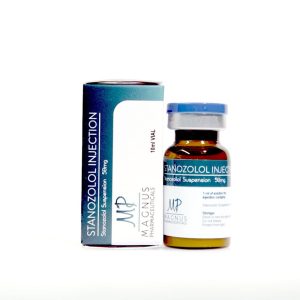 Verpackung Stanozolol Injection 50 mg Magnus Pharmaceuticals