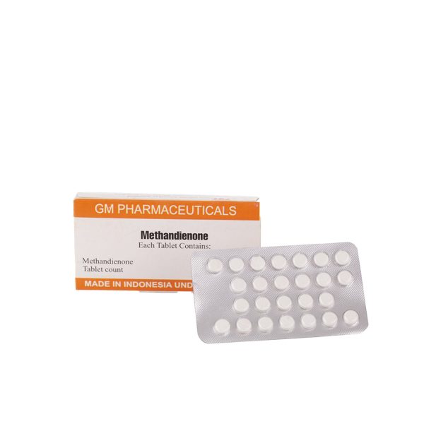 Verpackung Metandienone 10 mg GM Pharmaceuticals