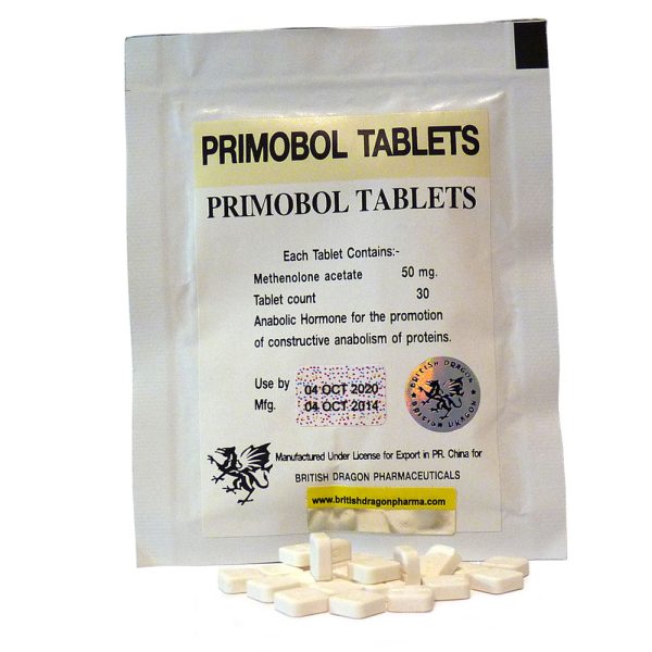 Verpackung Primobol Tablets 25mg British Dragon