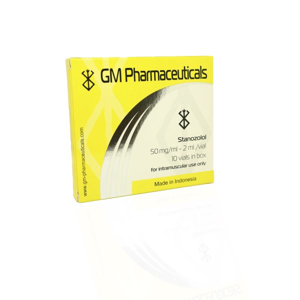 Verpackung Stanozolol 50 mg GM Pharmaceuticals