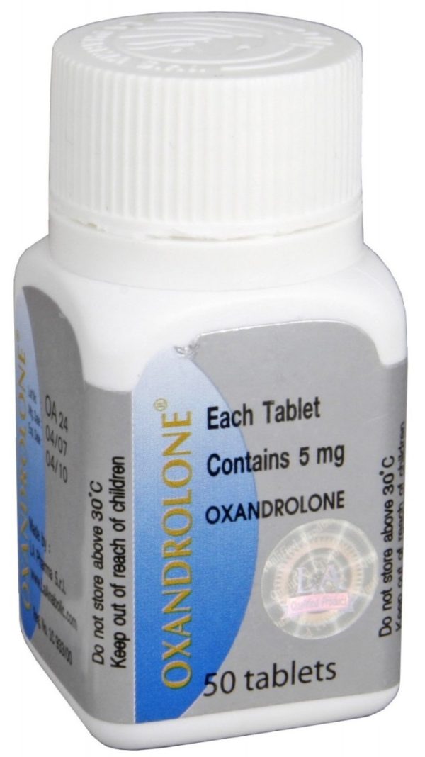 Verpackung Oxandrolone 5mg LA Pharma
