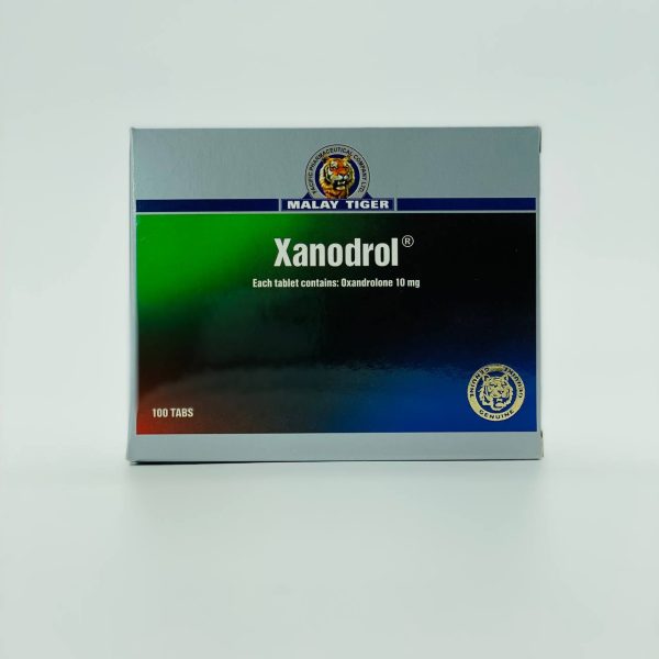Verpackung Xanodrol 10 mg Malay Tiger