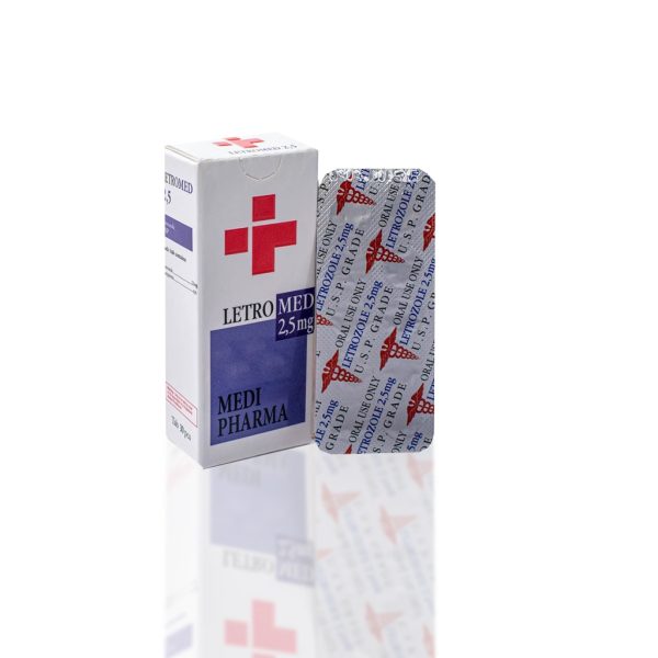 Verpackung LetroMed 2,5 mg MediPharma