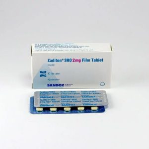Verpackung Zaditen 2mg Novartis