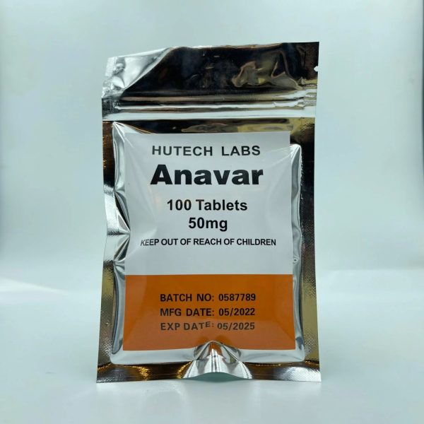 Verpackung Anavar 50mg Hutech Labs