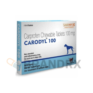Verpackung Carodyl 100 mg Sava Vet