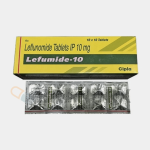 Verpackung Lefumide 10 mg Cipla