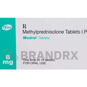 Verpackung Medrol 8 mg Pfizer