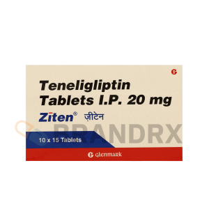 Verpackung Ziten 20 mg Glenmark Pharmaceuticals Ltd.