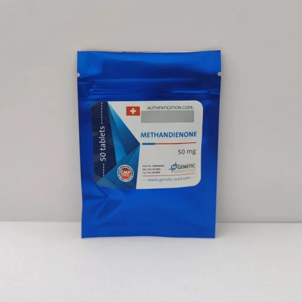Verpackung Methandienone 50mg Genetic Labs