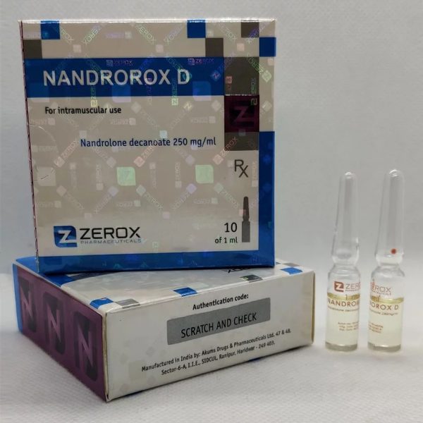 Verpackung Nandrorox D amps Zerox Pharmaceuticals