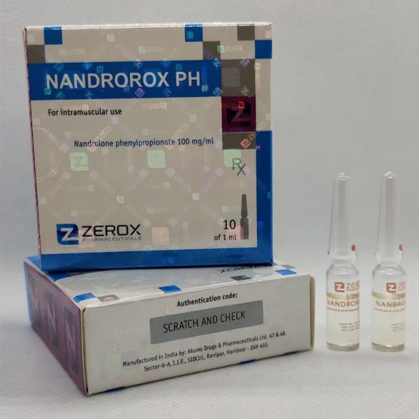 Verpackung Nandrorox Ph amps Zerox Pharmaceuticals