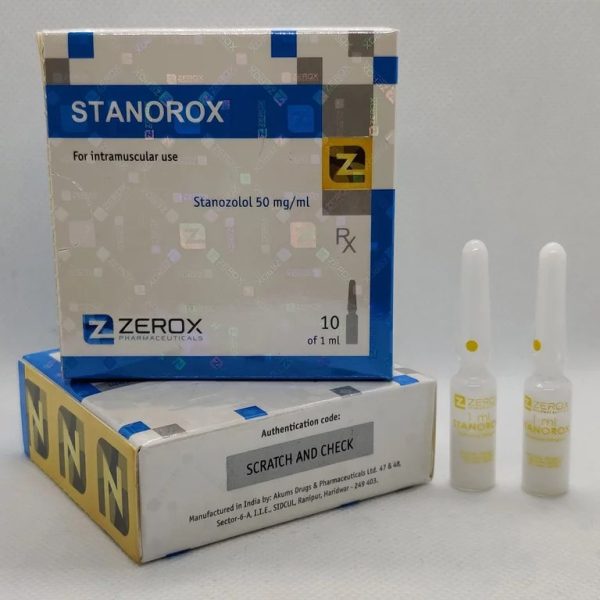 Verpackung Stanorox amps Zerox Pharmaceuticals