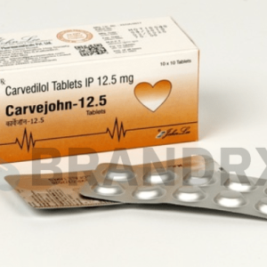 Verpackung Carvejohn 12.5 mg Johnlee Pharmaceuticals