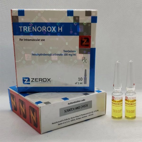 Verpackung Trenorox H amps Zerox Pharmaceuticals
