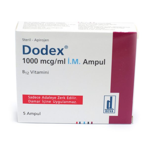 Verpackung Dodex B12 Deva