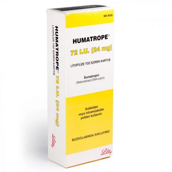 Verpackung Humatrope 72 IU (24MG) Eli Lilly