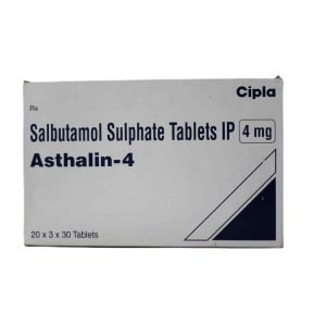 Verpackung Asthalin 4 mg Cipla