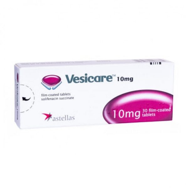 Verpackung Vesicare Astellas Pharma