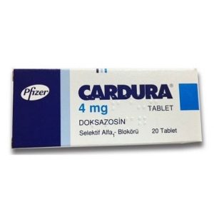 Verpackung Cardura 4 Pfizer
