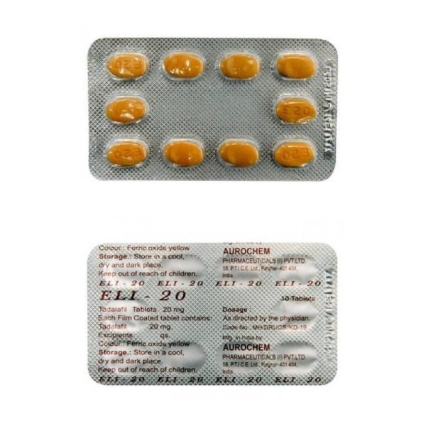 Verpackung Eli-20 Aurochem Pharmaceuticals