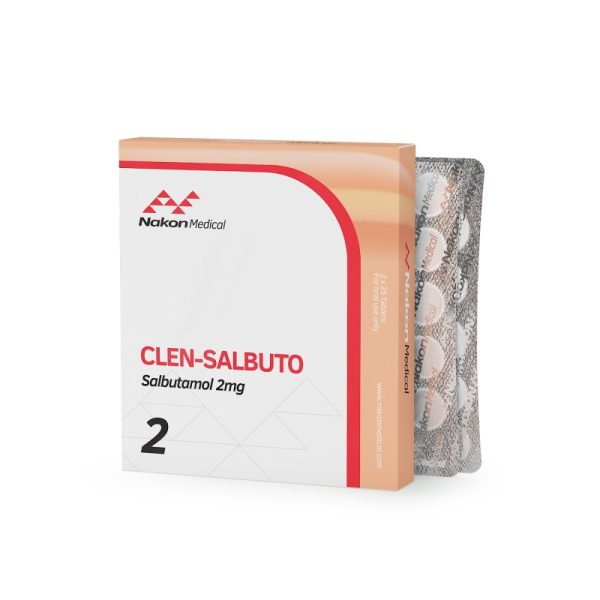 Verpackung Clen Salbuto (50 Pills X 2 Mg) – Nakon Medical USA Nakon Medical