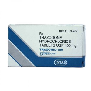 Verpackung Trazonil 100 mg Intas Pharmaceuticals