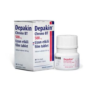 Verpackung Depakin Chrono BT 500 Sanofi