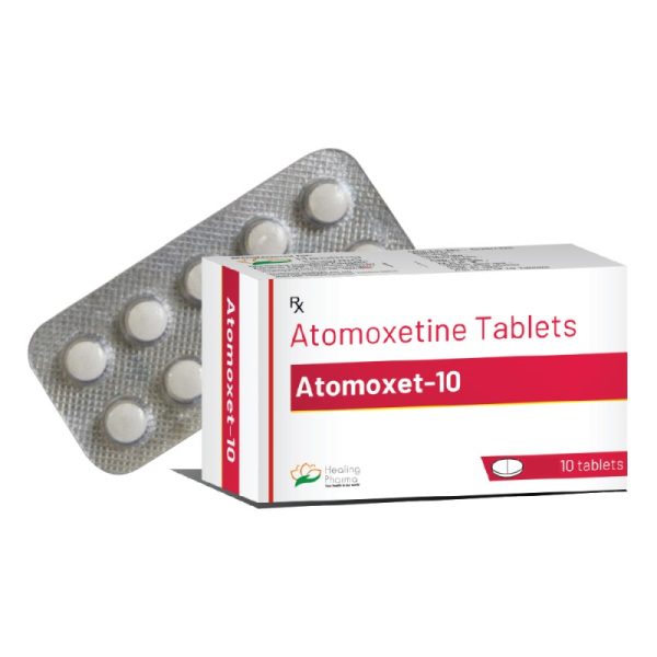 Verpackung Atomoxet 10 mg Healing Pharma