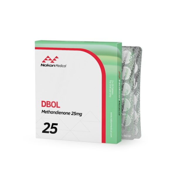 Verpackung Dbol 25mg USA – Methandienone from Nakon Medical Nakon Medical