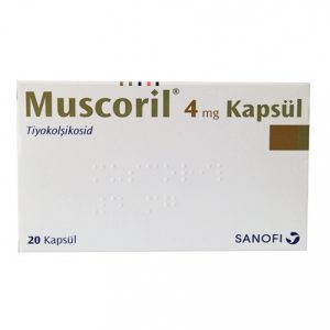 Verpackung Muscoril Sanofi