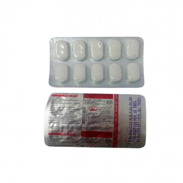 Verpackung Glycoheal 1000 mg Healing Pharma