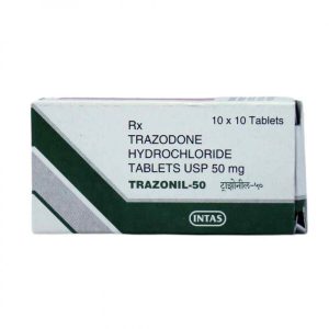 Verpackung Trazonil 50 mg Intas Pharmaceuticals