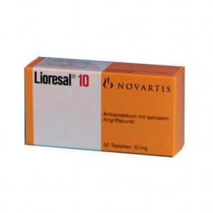 Verpackung Lioresal 10 Novartis
