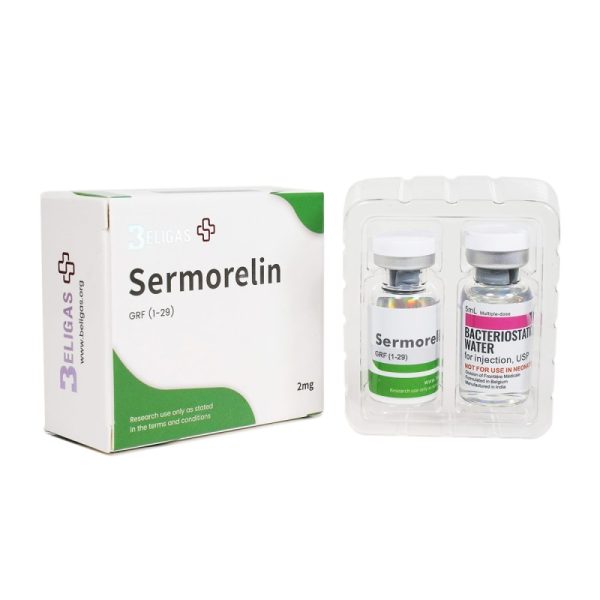 Verpackung Sermorelin 2mg Beligas