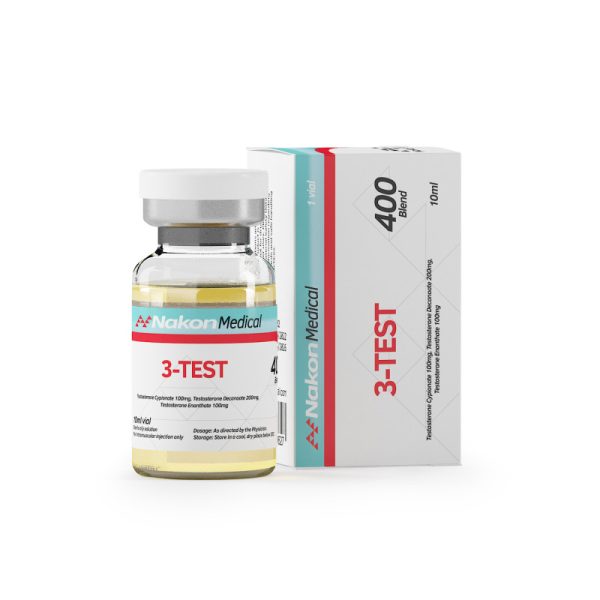 Verpackung High-Quality 3 Test 400 Blend (400mg/ml) by Nakon Medical Nakon Medical
