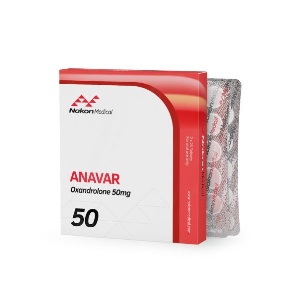 Verpackung Anavar 50 Nakon Medical
