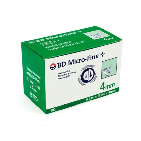 Verpackung Insulin BD Micro-Fine 4mm Becton Dickinson