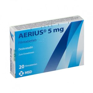 Verpackung Aerius 5 MSD
