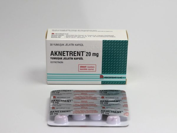 Verpackung Aknetrent (Accutane) 20mg Pharmaceutical
