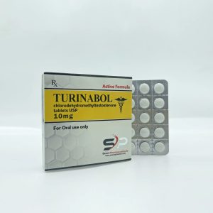 Verpackung Turinabol 10mg / 50 tabs Saxon Pharmaceuticals