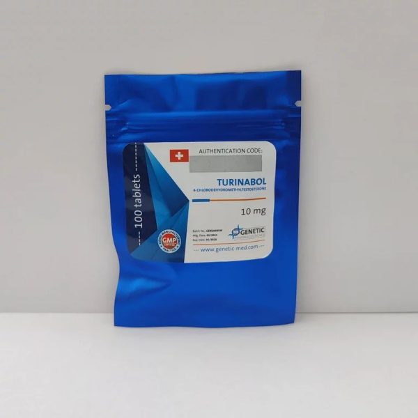 Verpackung Turinabol Genetic Labs