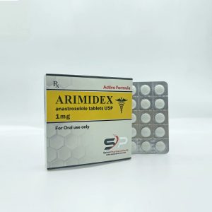 Verpackung Arimidex 1mg / 50 tabs Saxon Pharmaceuticals