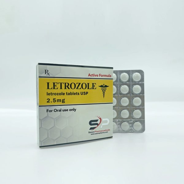 Verpackung Letrozole 2.5mg / 50 tabs Saxon Pharmaceuticals