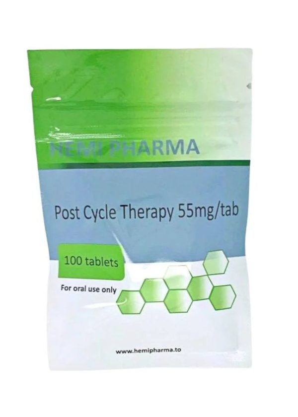 Verpackung Post Cycle Therapy 55mg/tab HEMI PHARMA