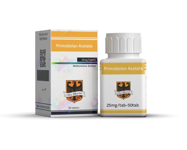 Verpackung Primobolan Acetate Tablet Odin Pharmaceuticals