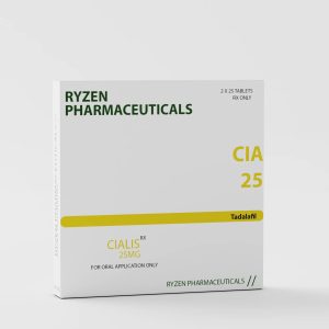 Verpackung Cialis 25mg Ryzen Pharmaceuticals
